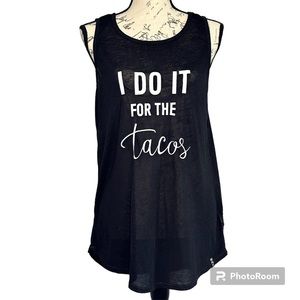 MNY Marc New York | Black Loose Flowy Workout Beach Lounge Tank | Size S